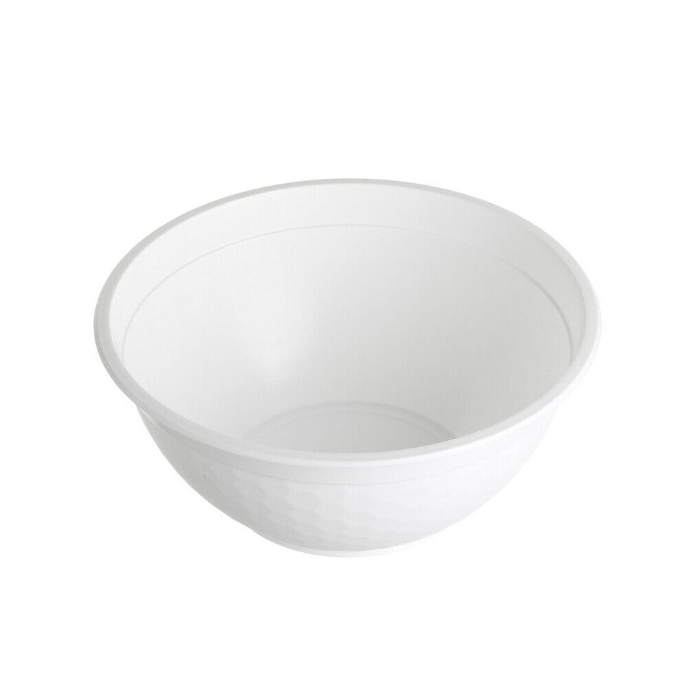 Plastic Noodle Bowl JY  White 1050ml (50)